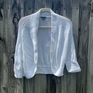 Armani Exchange open front cardigan shrug